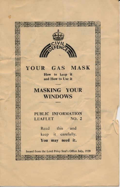 Your Gas Mask and masking your windows page 1 (Medium)