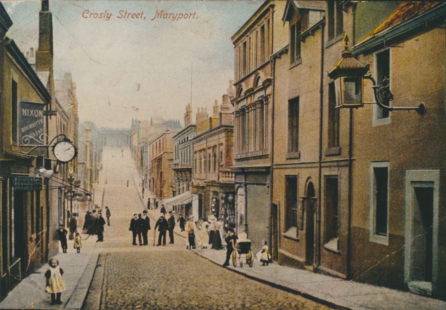 Crosby Street crossing Senhouse Street