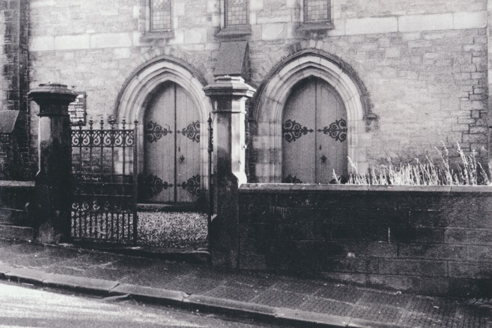 Crosby Street ex Presbyterian Church opposite Catholic Church