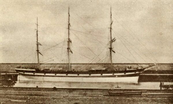 Ellenbank first iron ship of Maryport 1885 Sea Breezes June 1927
