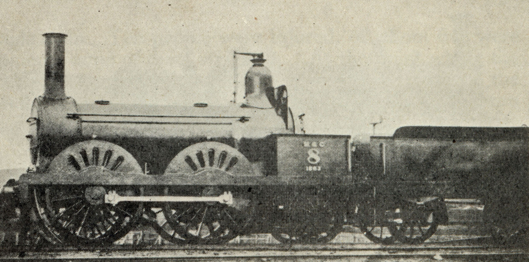 Loco 0 4 2 Number 8 Built In 1863