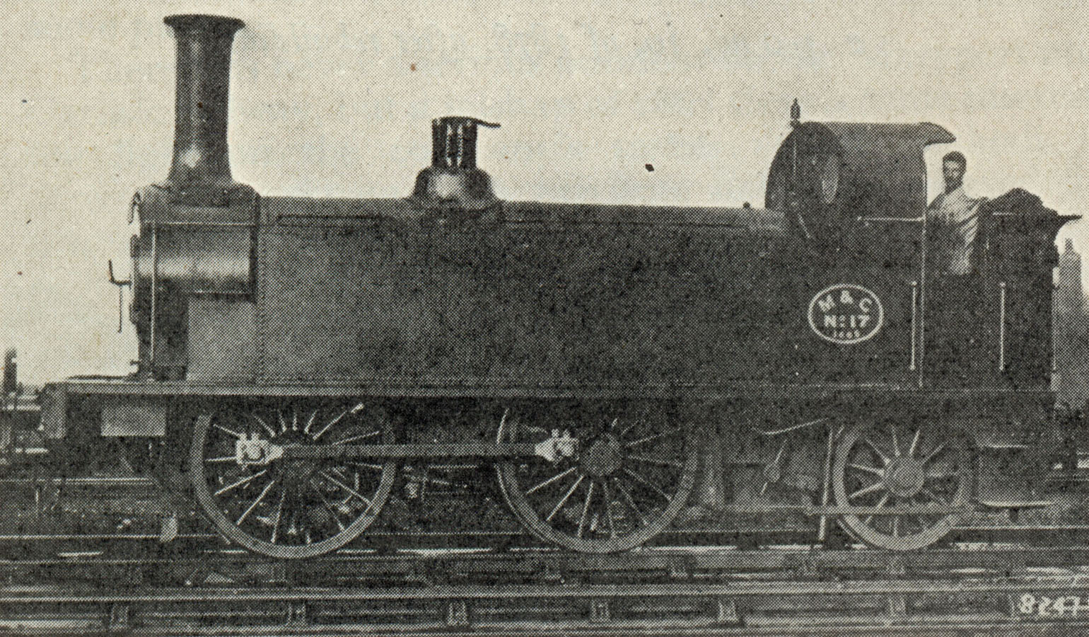 Loco 0 4 2T Number 17 Built In 1865