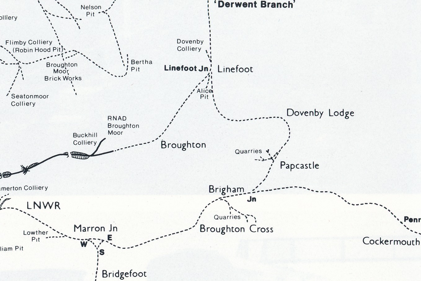 Rail routes West Cumberland Dovenby Kirkman Zeller P22 jpg