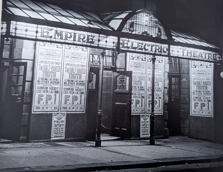 Senhouse Street Empire cinema Maryport frontage in street