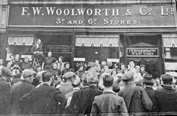 Senhouse Woolworth 3d and 6d store opening 1935
