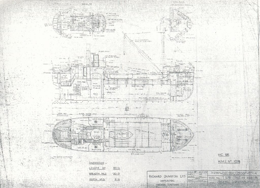 VIC 96 construction plan rotated